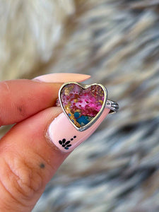 Size 5 Pink Kingman Heart