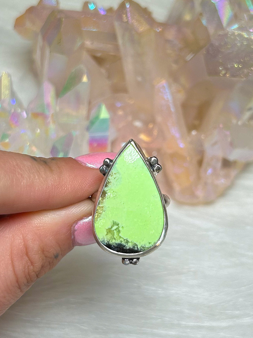 Lemon chrysoprase size 7